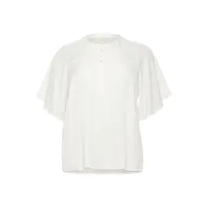 Blusa feminina KAFFE Curve Ella image-0