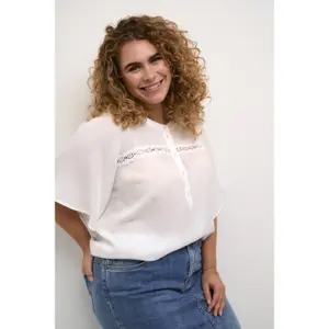 Blusa feminina KAFFE Curve Ella image-5