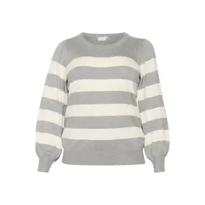 Gestreifter Pullover, Damen KAFFE Curve Malia image-0
