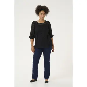Damenbluse KAFFE Curve Lorena image-1