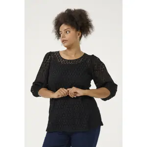 Damenbluse KAFFE Curve Lorena image-2