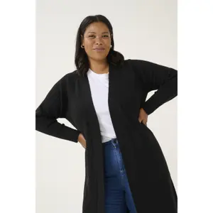 Cardigã comprido para mulheres KAFFE Curve Rinye image-5