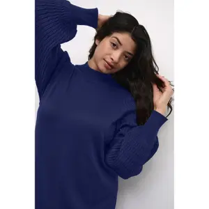 Women's sweater dress KAFFE Curve Lini image-5