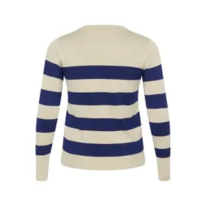 Pull tricot rayé femme KAFFE Curve Lizzy image-3