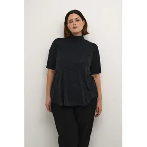 Women's T-shirt KAFFE Curve Ellia image-2