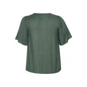 Blusa feminina KAFFE Curve Mirana image-4