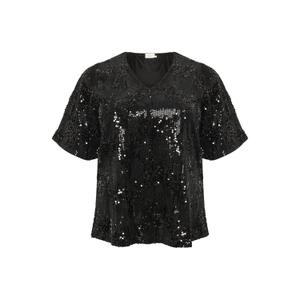 Women's sequin blouse KAFFE Curve Nicoleen