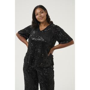 Women's sequin blouse KAFFE Curve Nicoleen image-2