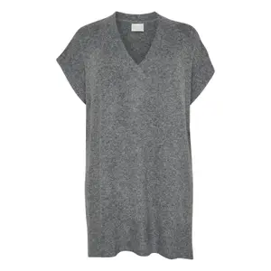 Wool poncho for women KAFFE Curve Annett image-0