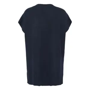 Wool poncho for women KAFFE Curve Annett image-2