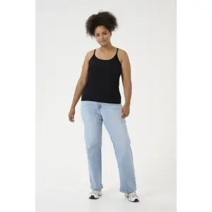 Women's tank top KAFFE Curve Jena image-1
