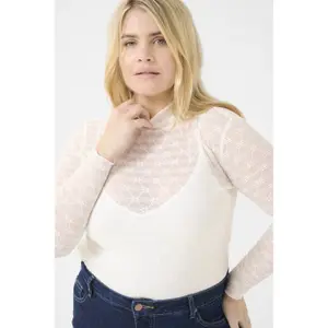 Langarmshirt KAFFE Curve Bella image-5