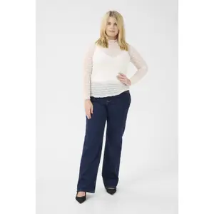 Langarmshirt KAFFE Curve Bella image-1