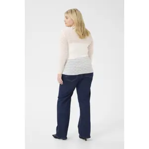 Langarmshirt KAFFE Curve Bella image-4