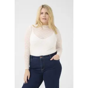 Langarmshirt KAFFE Curve Bella image-2