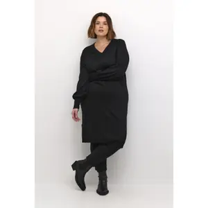 Women's sweater dress KAFFE Curve Regitta image-2