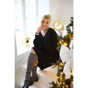 Women's sweater dress KAFFE Curve Regitta image-6