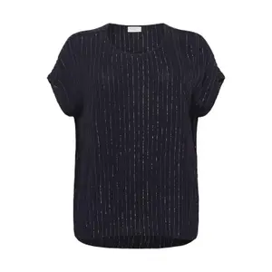 Blusa feminina KAFFE Curve Lio Stanley image-0