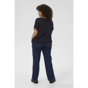 Blusa feminina KAFFE Curve Lio Stanley image-4