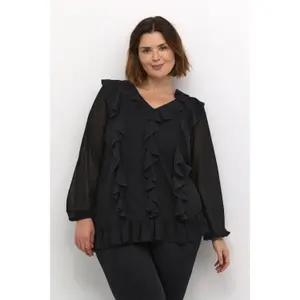 Damenbluse KAFFE Curve Ninni image-1