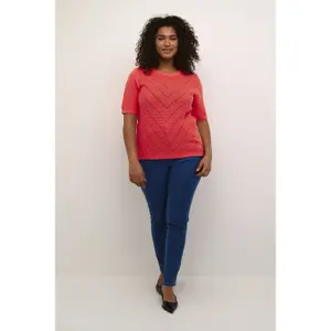 Damski sweter z dzianiny KAFFE Curve Kelli image-1