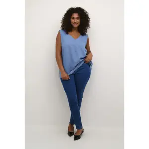 Damski tank top KAFFE Curve Elisa image-2