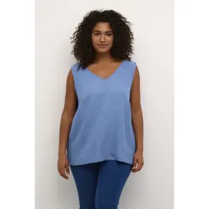 Damski tank top KAFFE Curve Elisa image-1