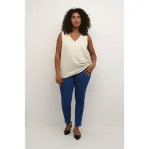 Damski tank top KAFFE Curve Elisa image-1