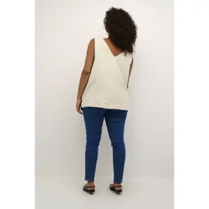 Damski tank top KAFFE Curve Elisa image-4