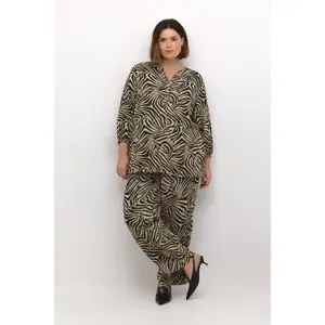 Damenbluse KAFFE Curve Mille image-1