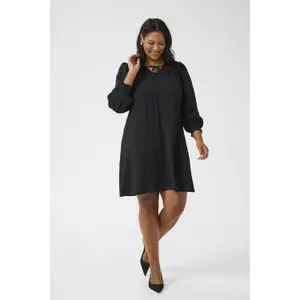 Vestido largo KAFFE Curve Linna image-1