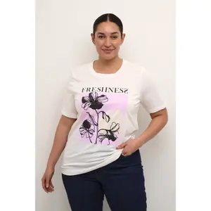 Women's long sleeve T-shirt KAFFE Curve Lia image-2