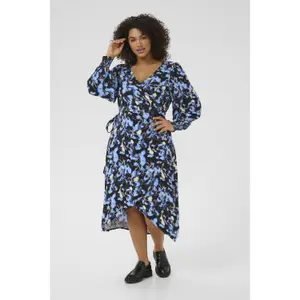 Langes Kleid, Damen KAFFE Curve Lurana image-1