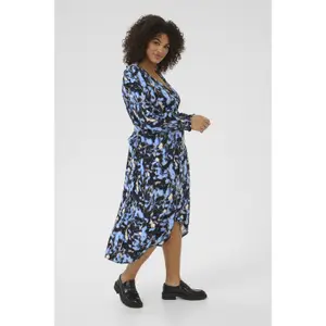 Langes Kleid, Damen KAFFE Curve Lurana image-2