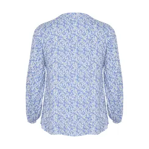 Blusa de manga larga para mujer KAFFE Curve Mahlena image-3