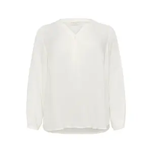 Blouse manche longue femme KAFFE Curve Mahlena image-0