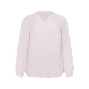 Blusa de manga longa para mulher KAFFE Curve Mahlena image-0