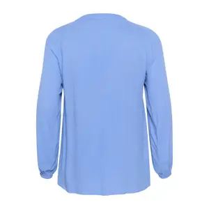 Blusa de manga larga para mujer KAFFE Curve Mahlena image-3