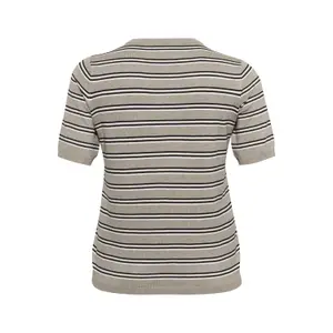 Camiseta de rayas para mujer KAFFE Curve Lizzy image-3