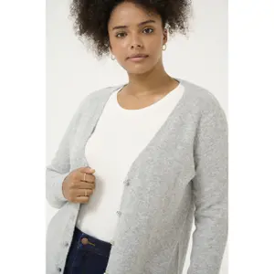 Cardigã feminino KAFFE Curve Sylvia image-6