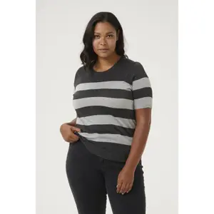 Pullover mit kurzen Ärmeln, Damen KAFFE Curve Ankia image-2
