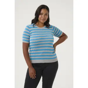 Pullover mit kurzen Ärmeln, Damen KAFFE Curve Ankia image-2