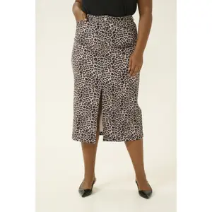 Women's skirt KAFFE Curve Linima image-1