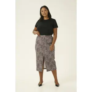 Women's skirt KAFFE Curve Linima image-3