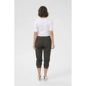 Damenhosen KAFFE Naya Capri image-4