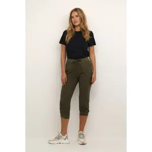 Damenhosen KAFFE Naya Capri image-1