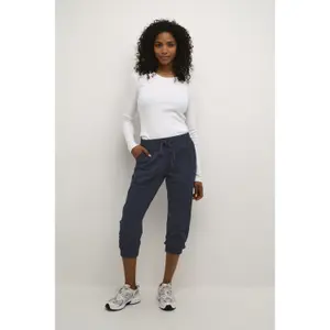 Damenhosen KAFFE Naya Capri image-2