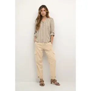 Blusa feminina KAFFE Stridy image-3