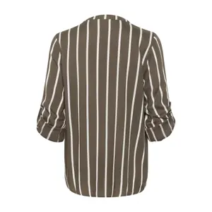 Blusa de manga comprida para mulher KAFFE Stridy image-1