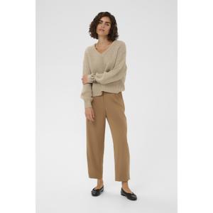 Womens cropped chino trousers KAFFE Merle image-6